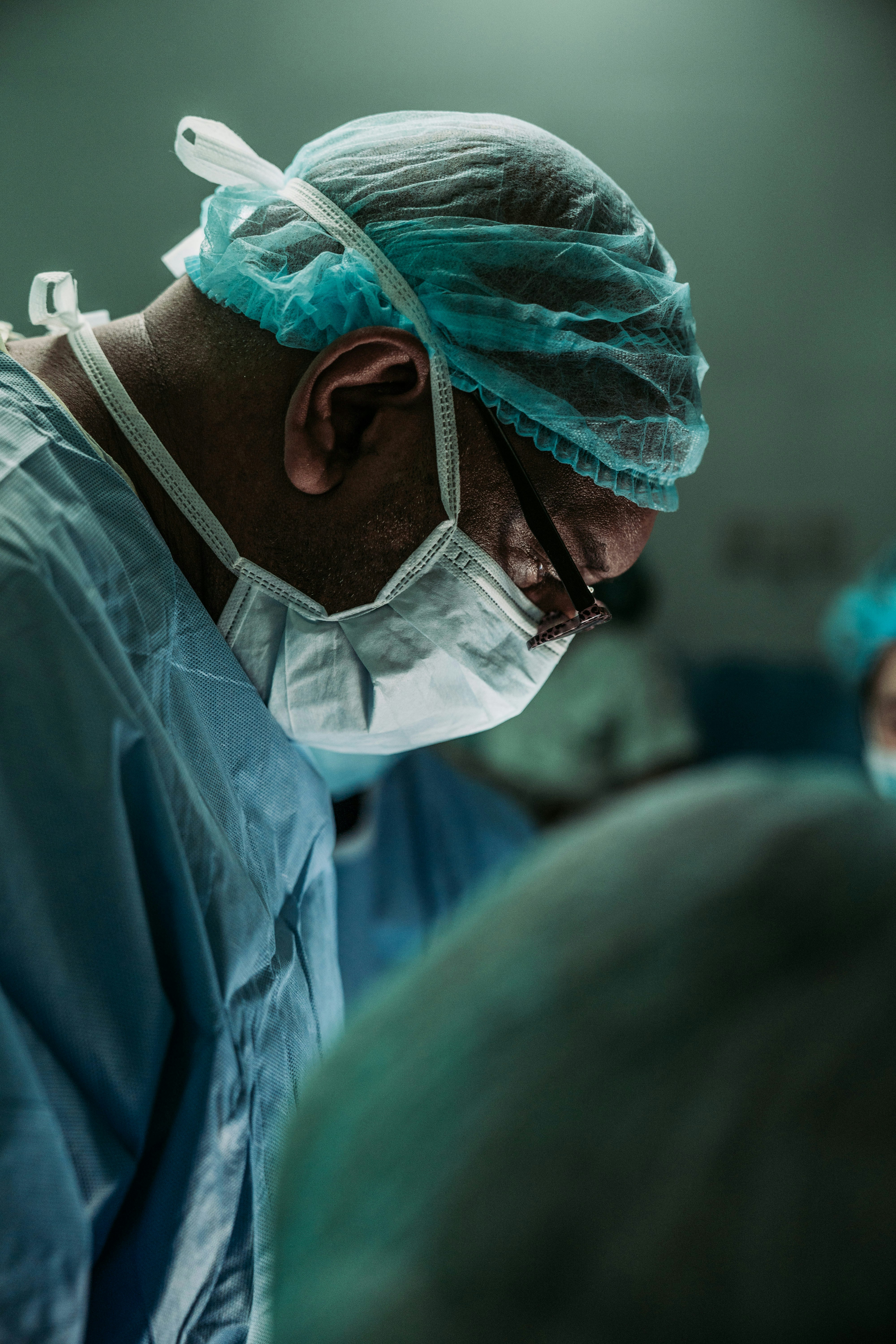 Physician in a modern hospital